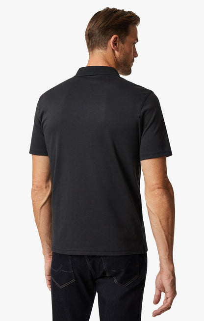 34 Heritage Polo T-Shirt In Black