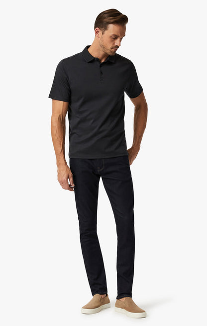 34 Heritage Polo T-Shirt In Black