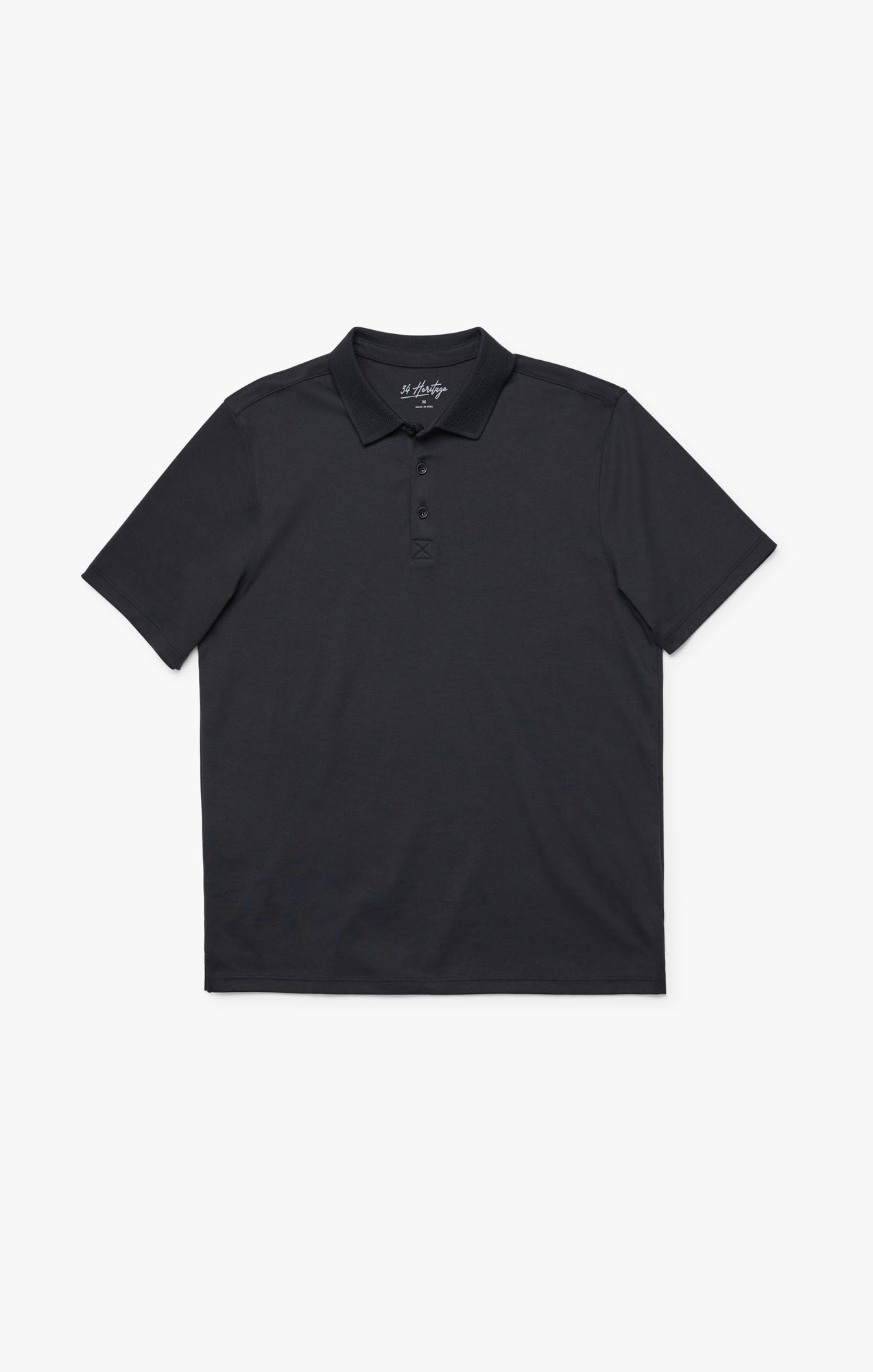 34 Heritage Polo T-Shirt In Black