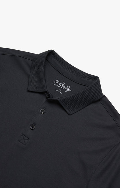 34 Heritage Polo T-Shirt In Black