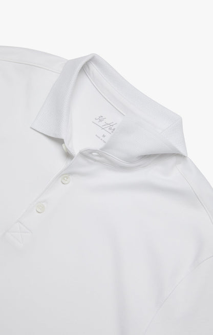 34 Heritage Polo T-Shirt In White