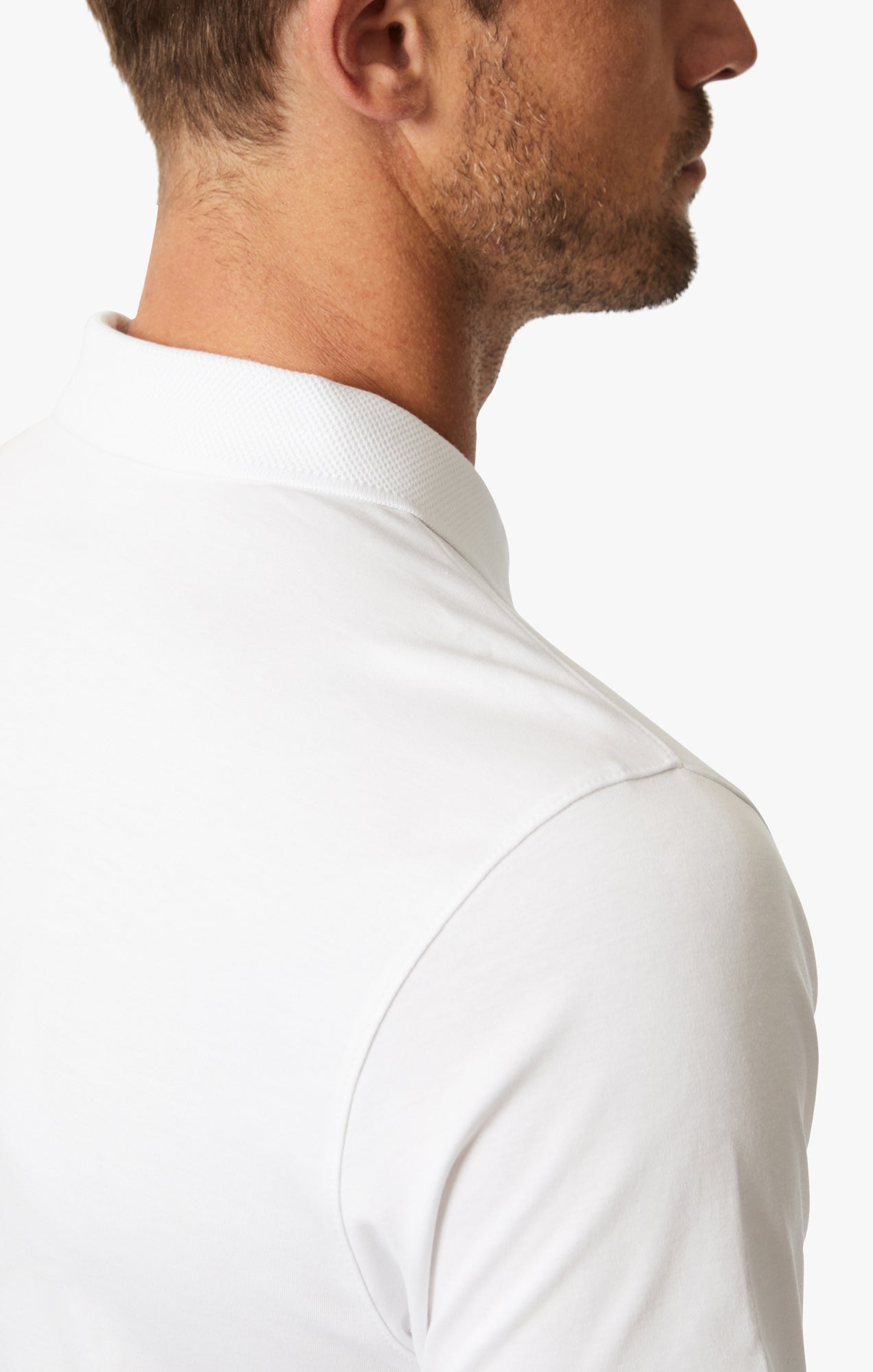 34 Heritage Polo T-Shirt In White