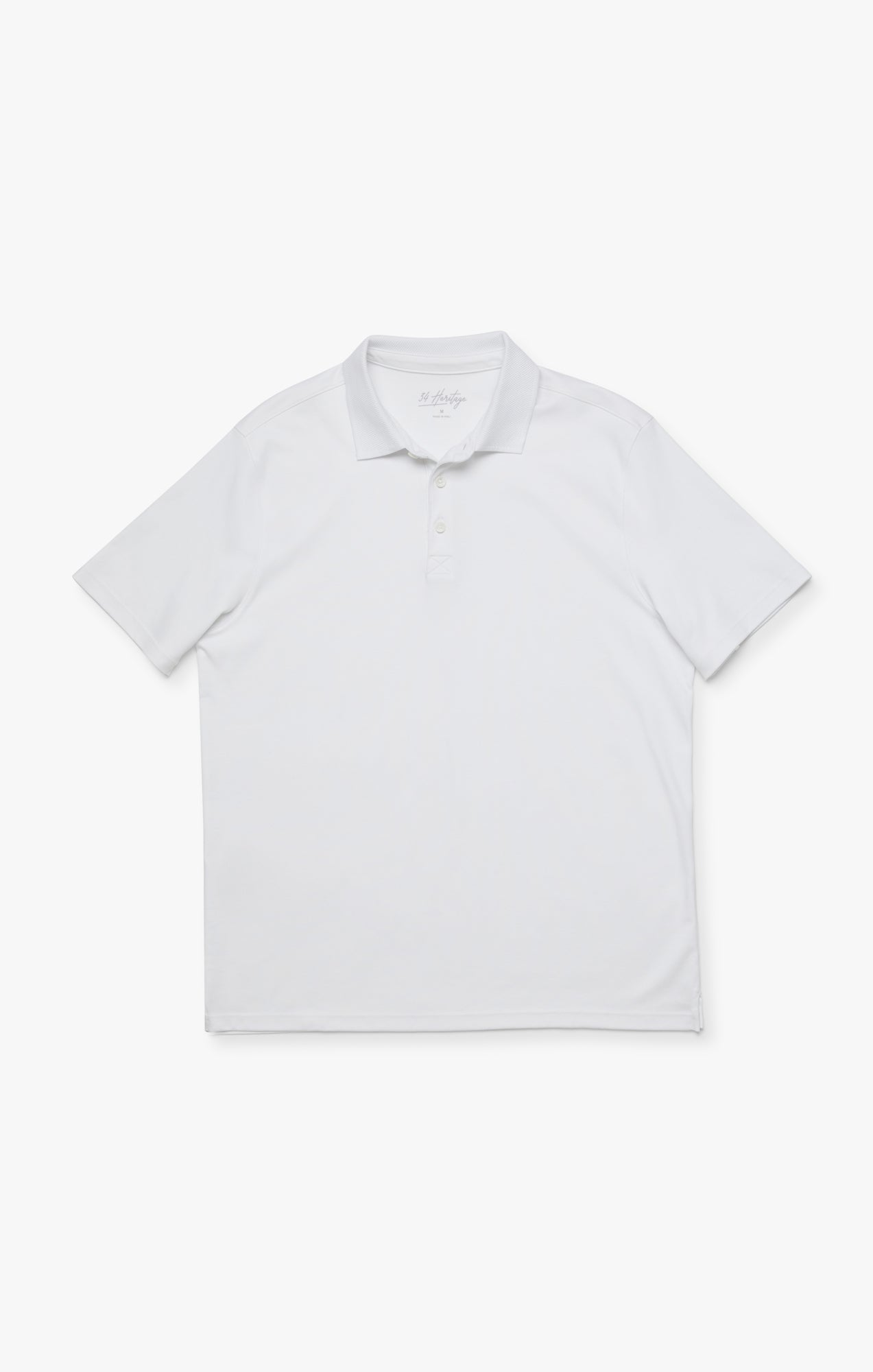 34 Heritage Polo T-Shirt In White