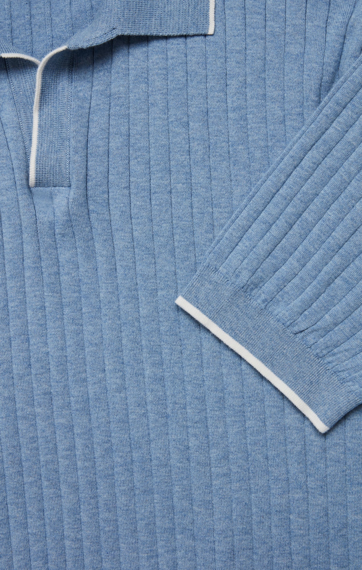 34 Heritage Polo Sweater in Blue