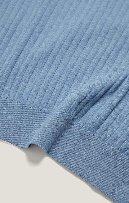 34 Heritage Polo Sweater in Blue