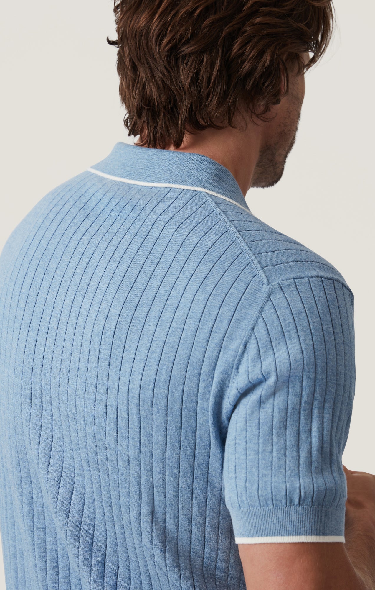 34 Heritage Polo Sweater in Blue