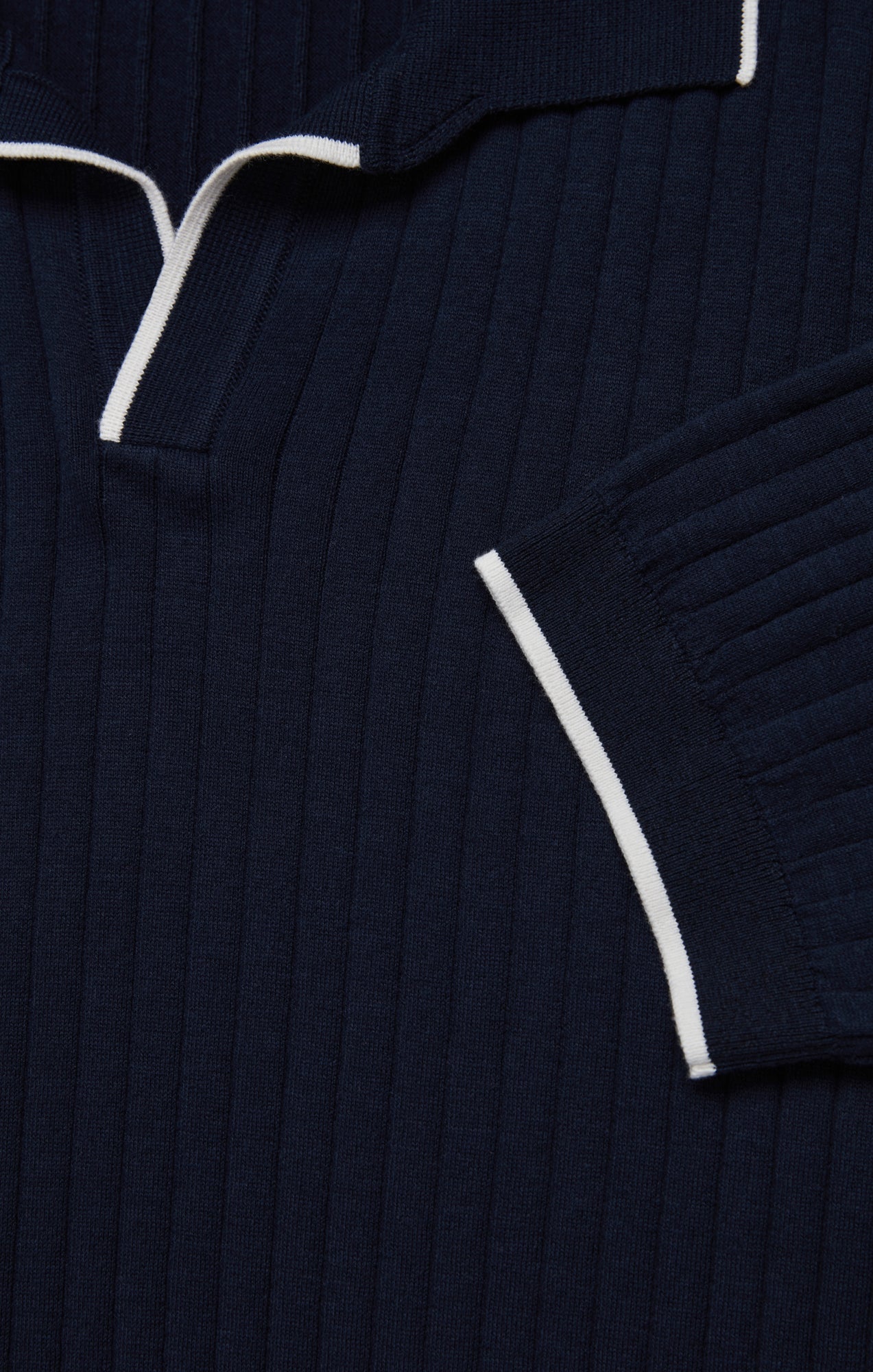 34 Heritage Polo Sweater in Navy