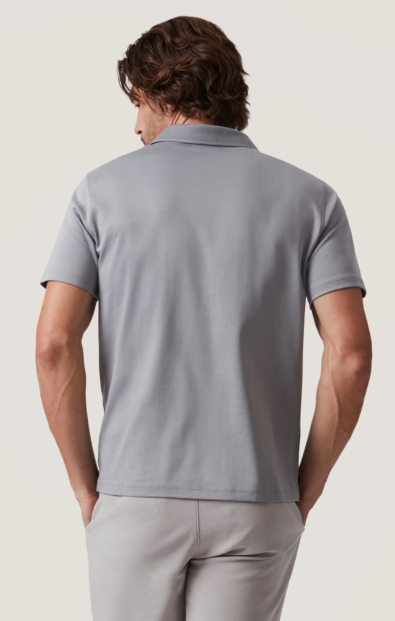 34 Heritage Polo T-Shirt in Monument Grey