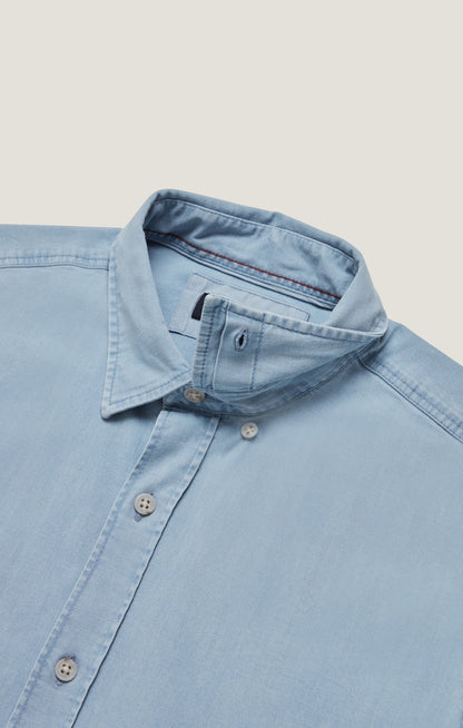 34 Heritage Denim Shirt in Bleach