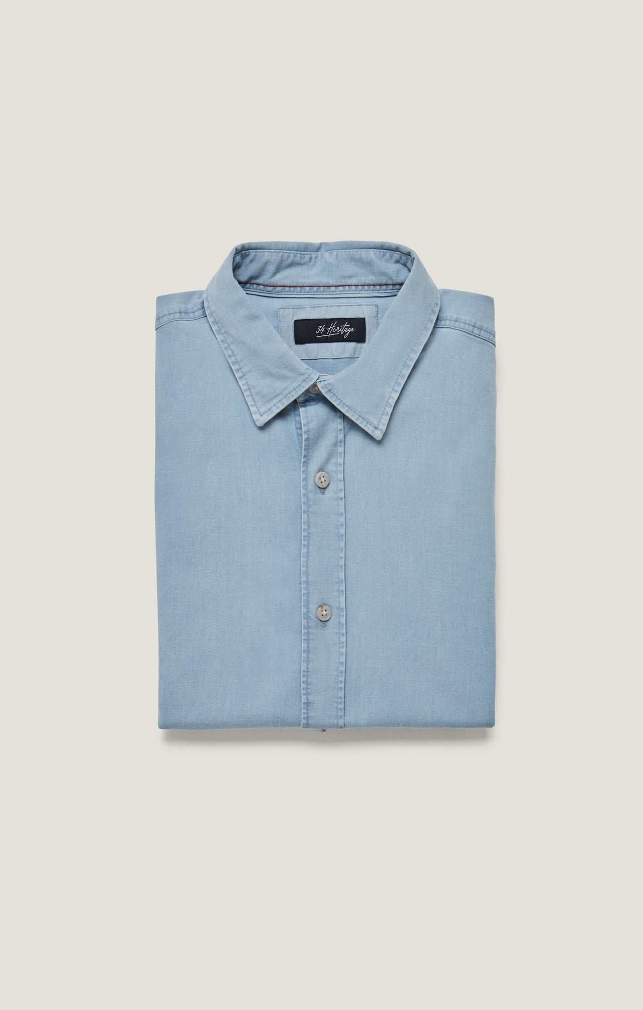 34 Heritage Denim Shirt in Bleach
