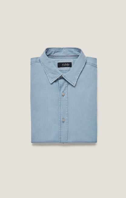 34 Heritage Denim Shirt in Bleach