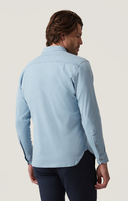 34 Heritage Denim Shirt in Bleach