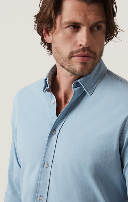 34 Heritage Denim Shirt in Bleach