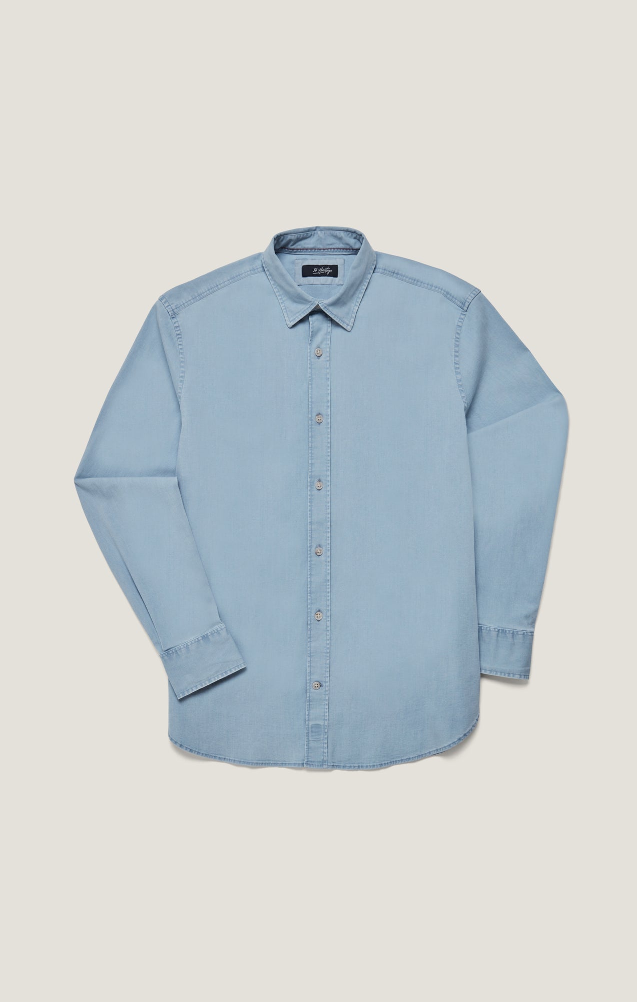 34 Heritage Denim Shirt in Bleach