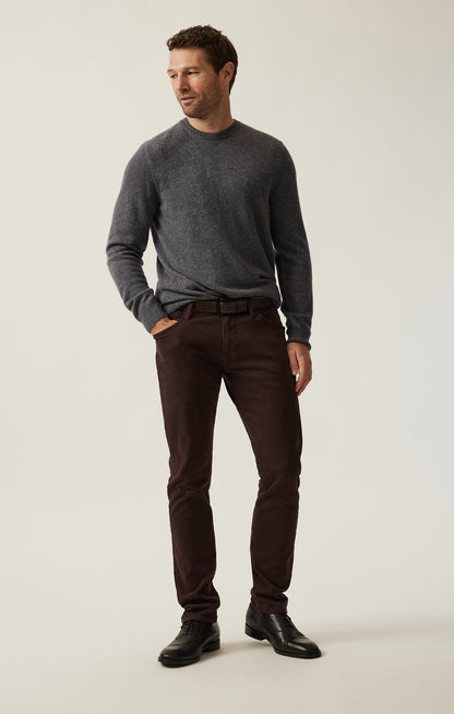 34 Heritage Cashmere Crew Neck Sweater In Charcoal
