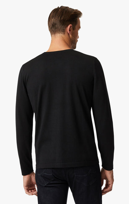 34 Heritage Crew Neck Sweater In Black