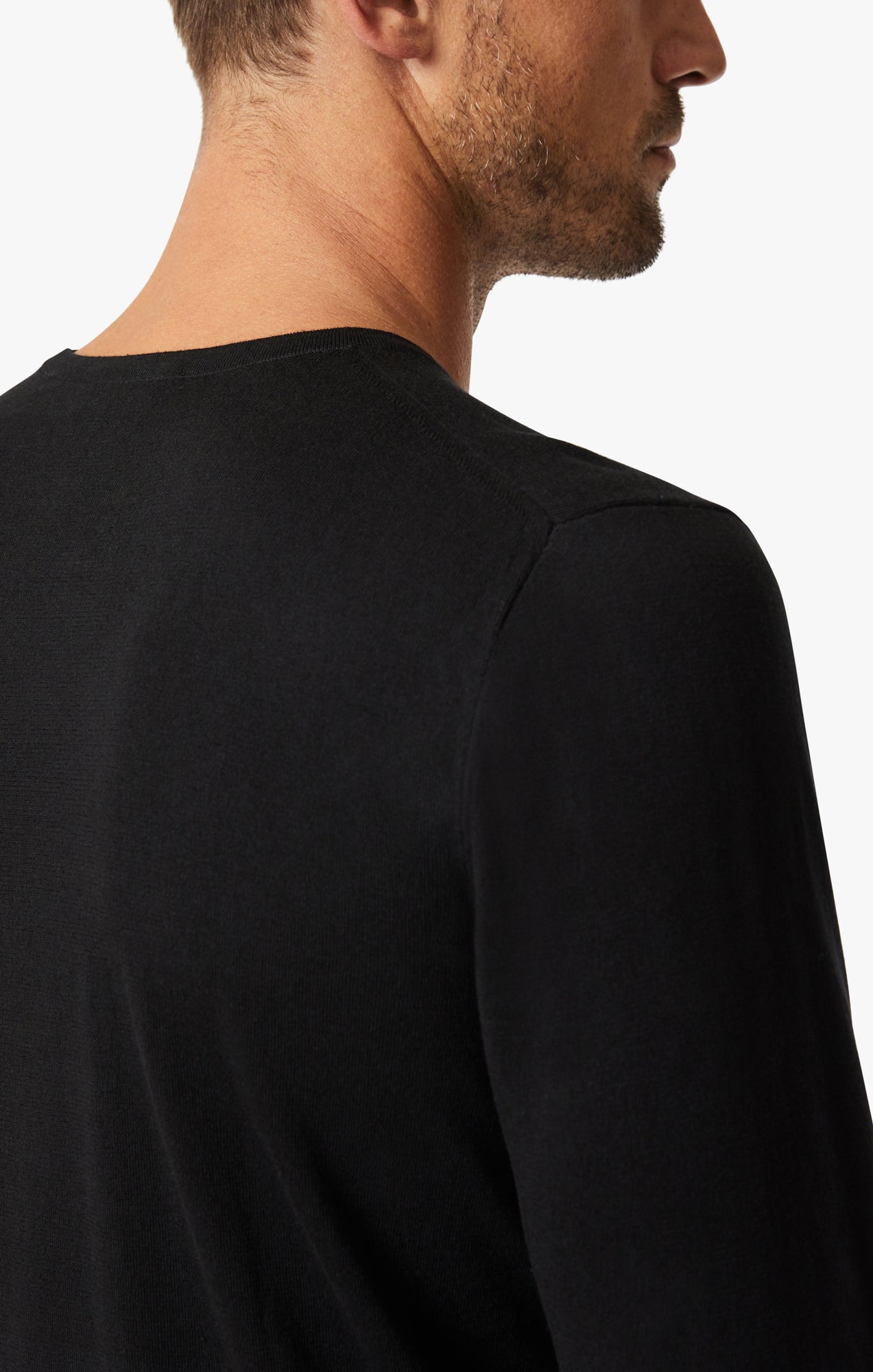 34 Heritage Crew Neck Sweater In Black