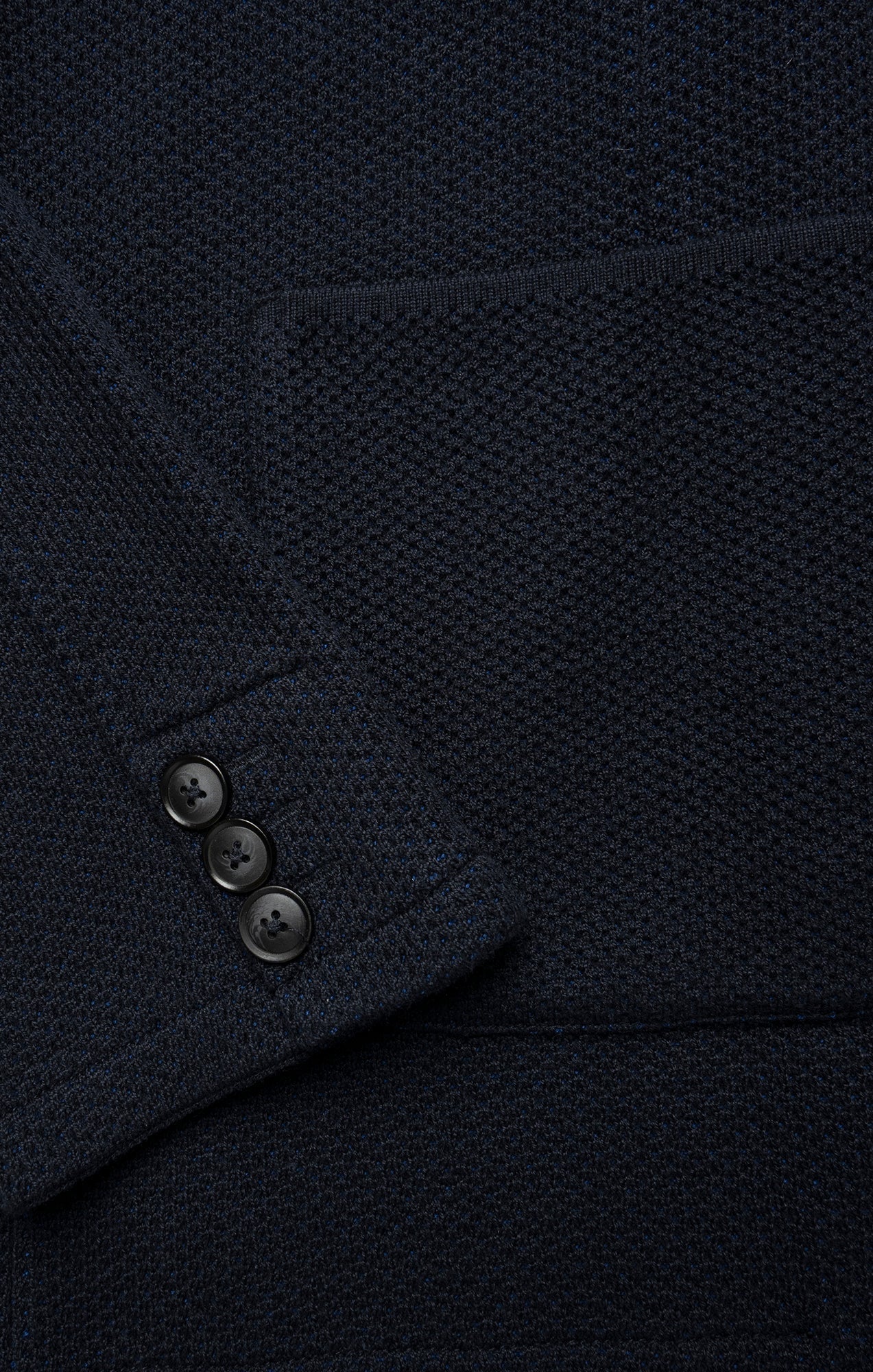 34 Heritage Double Face Blazer In Navy