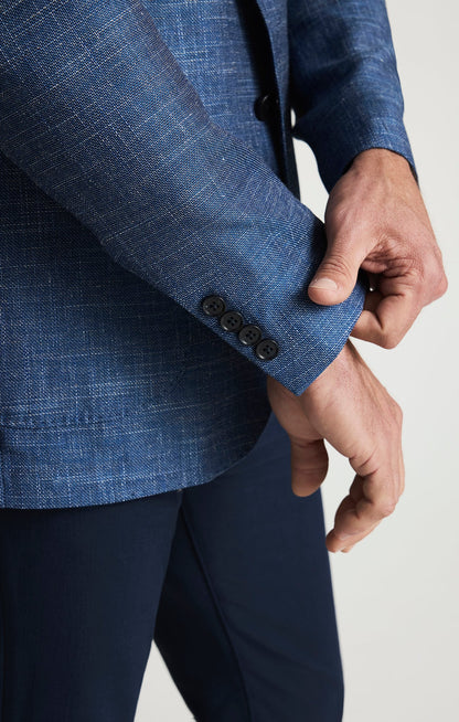 34 Heritage Matteo Luxe Blazer In Navy