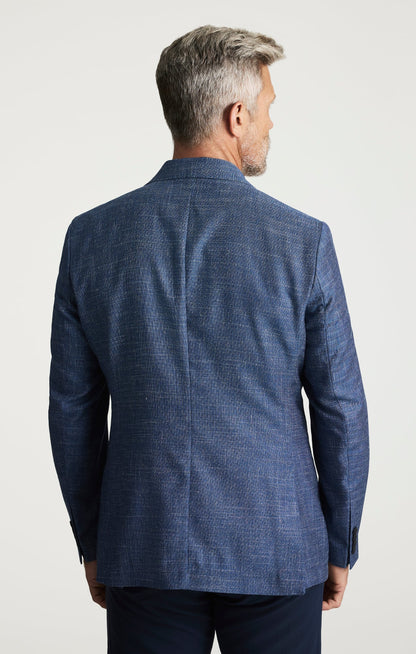 34 Heritage Matteo Luxe Blazer In Navy