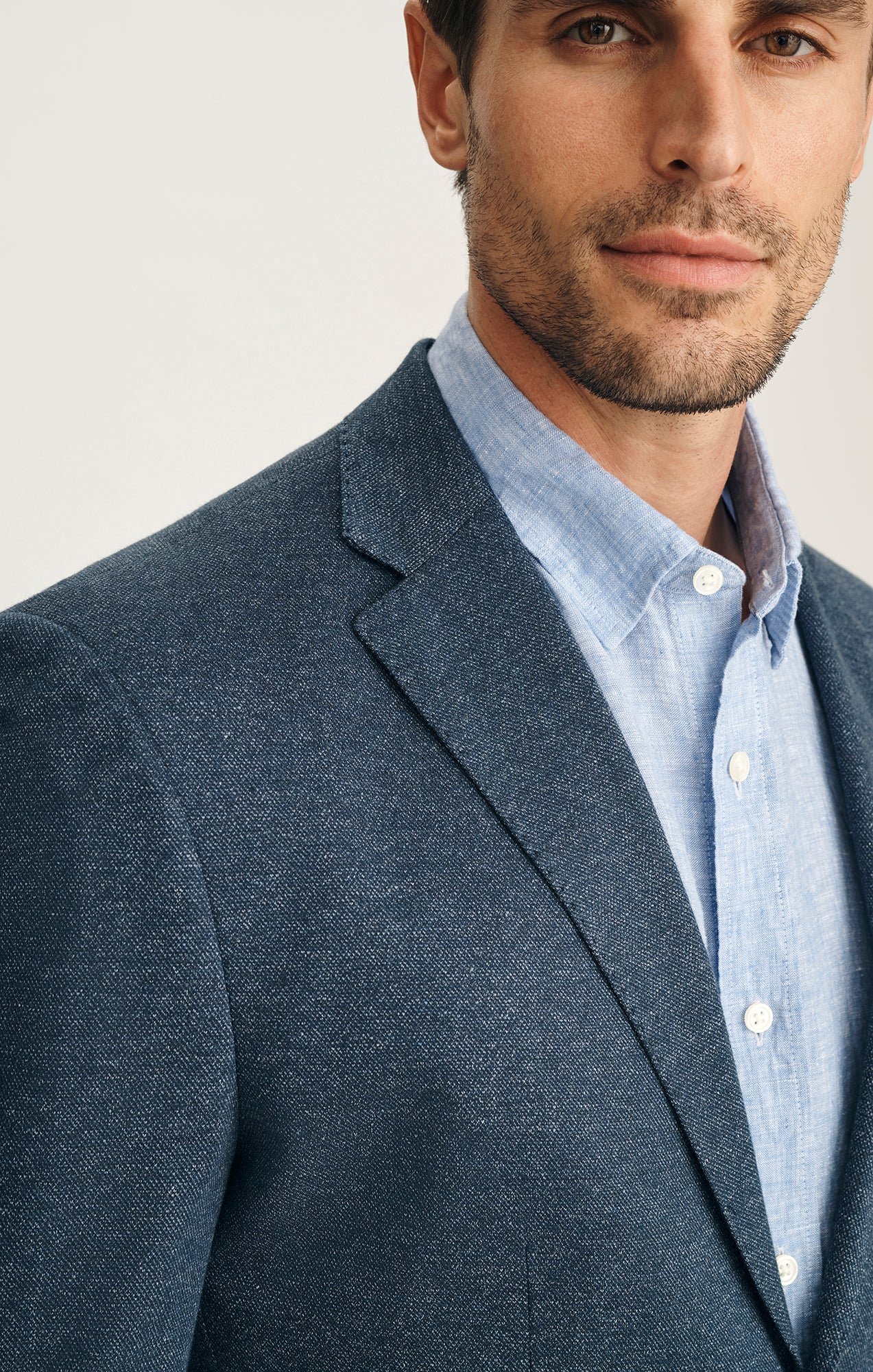 34 Heritage 34 Herigage Men's Matteo Blazer In Navy Melange