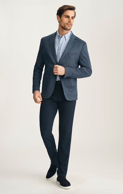 34 Heritage 34 Herigage Men's Matteo Blazer In Navy Melange