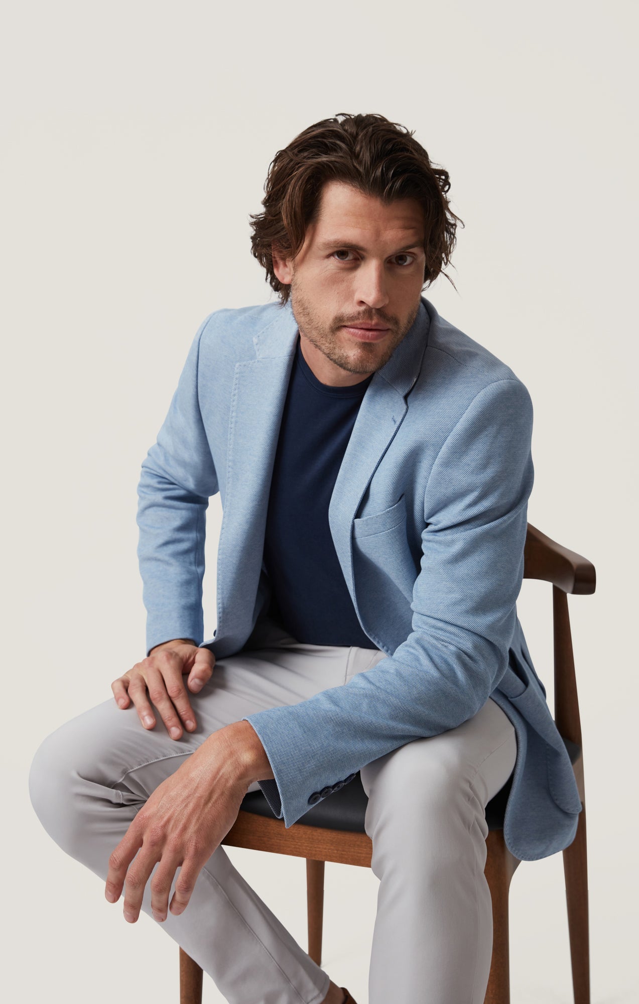 34 Heritage Matteo Blazer in Blue