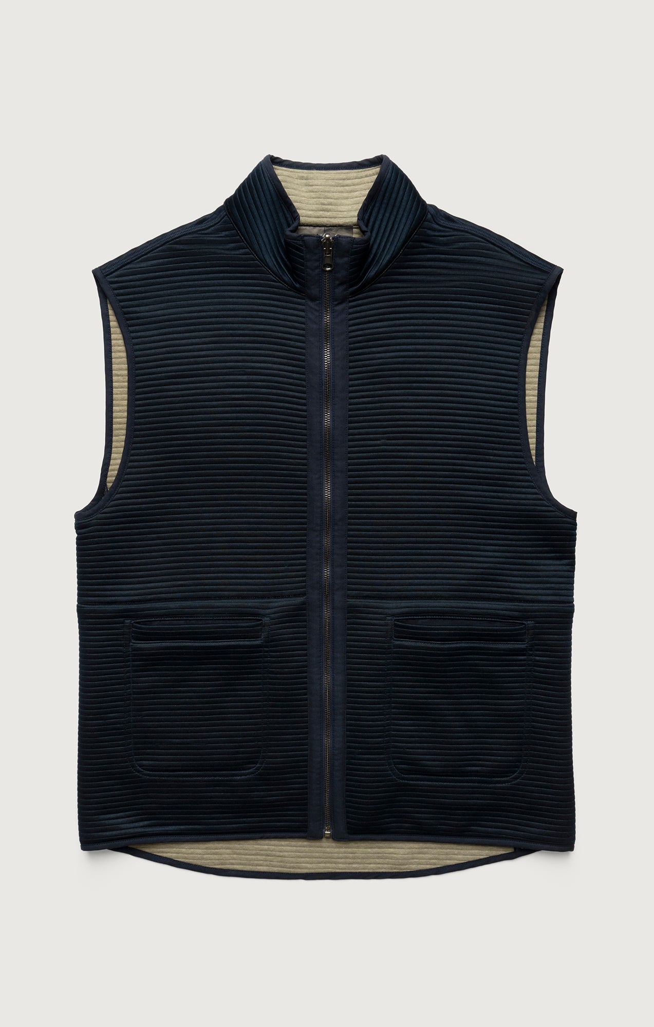 34 Heritage Ottoman Vest in Navy