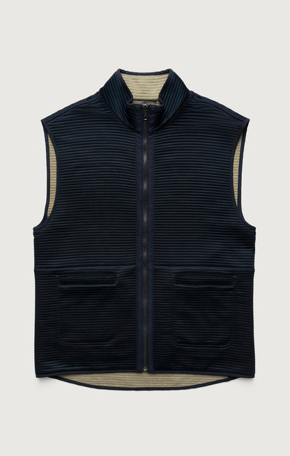 34 Heritage Ottoman Vest in Navy