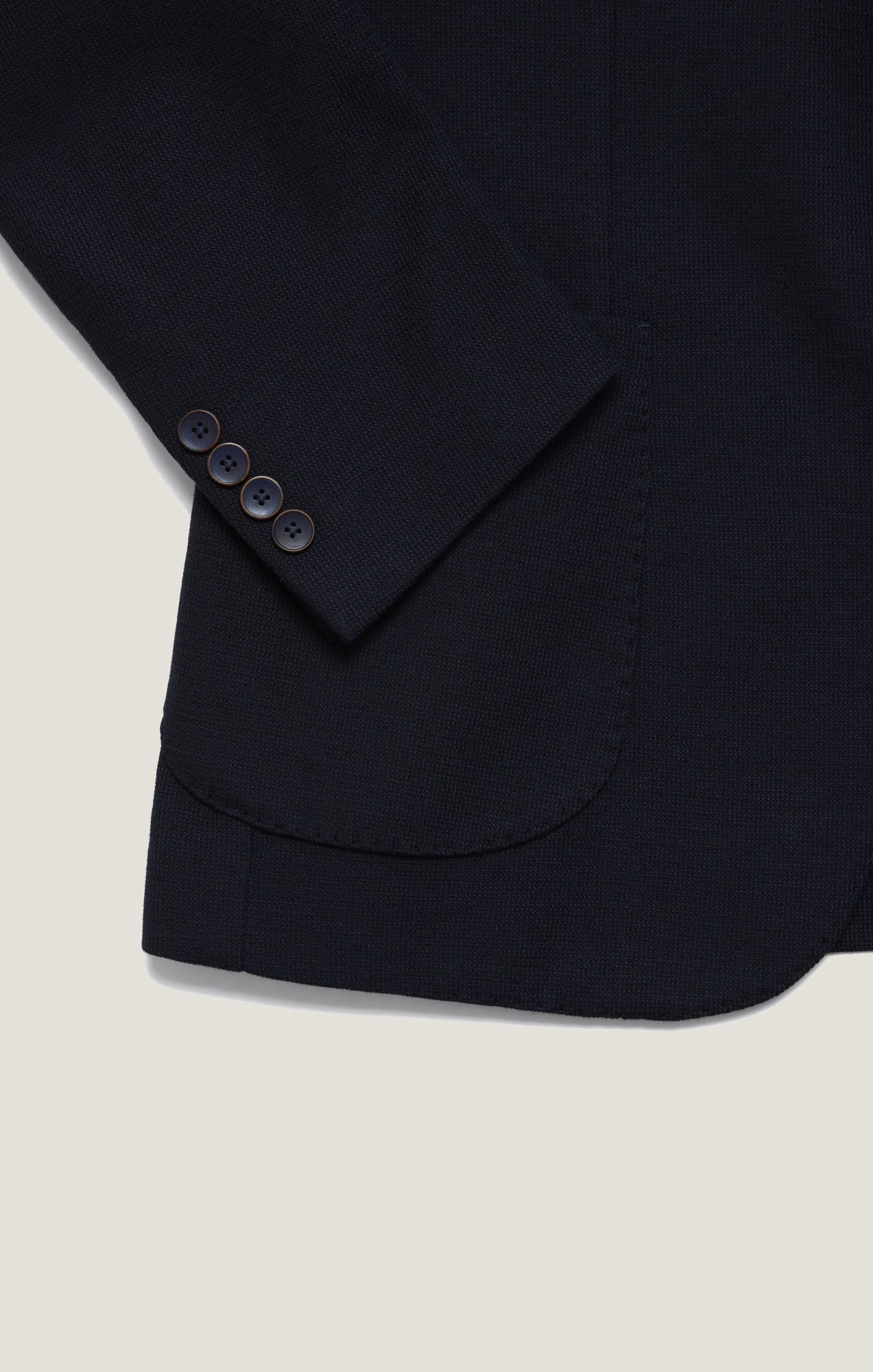 34 Heritage Matteo Smart Knit Blazer In Navy