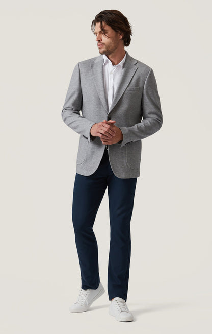34 Heritage Matteo Blazer in Grey Melange
