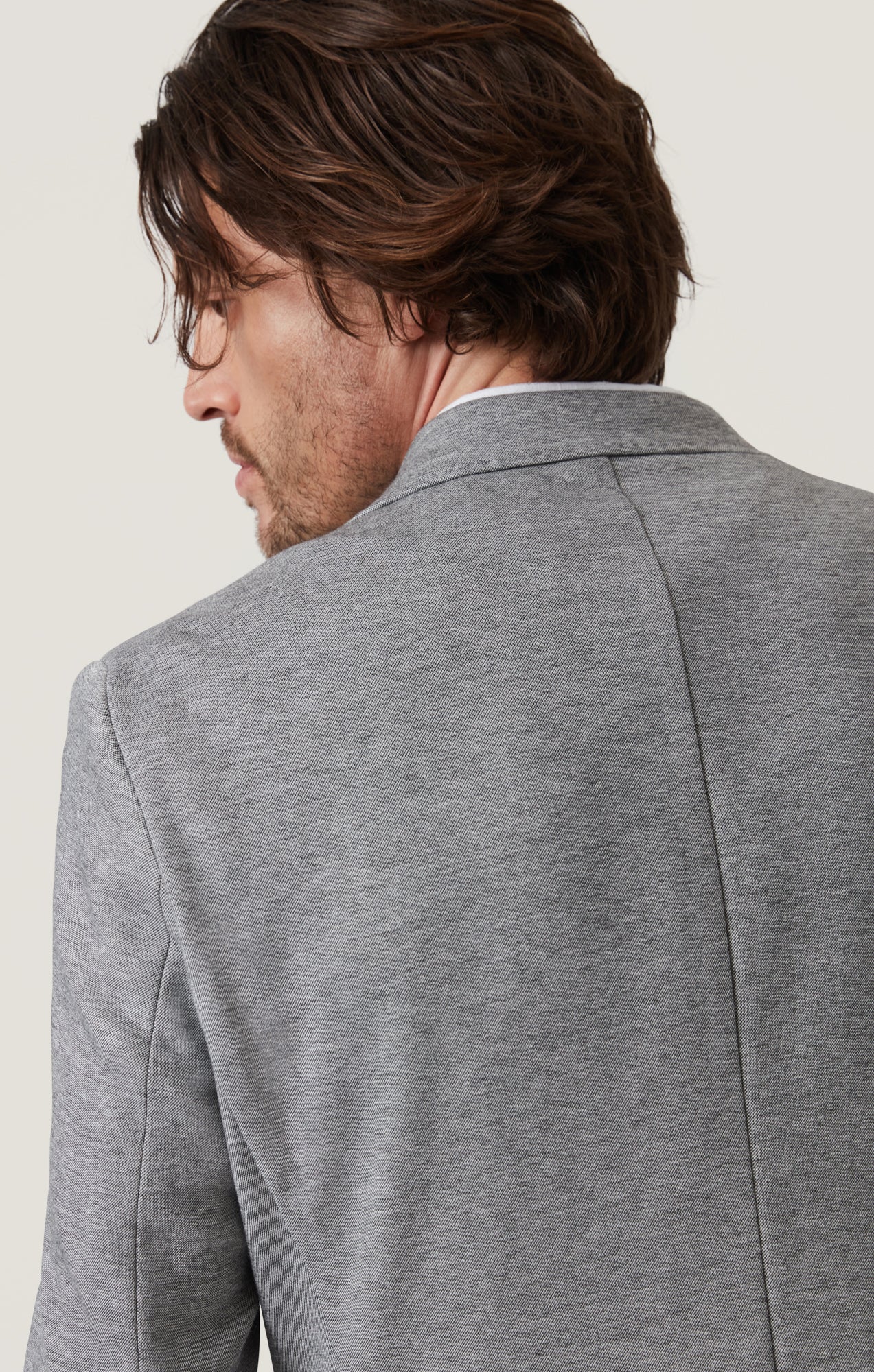 34 Heritage Matteo Blazer in Grey Melange