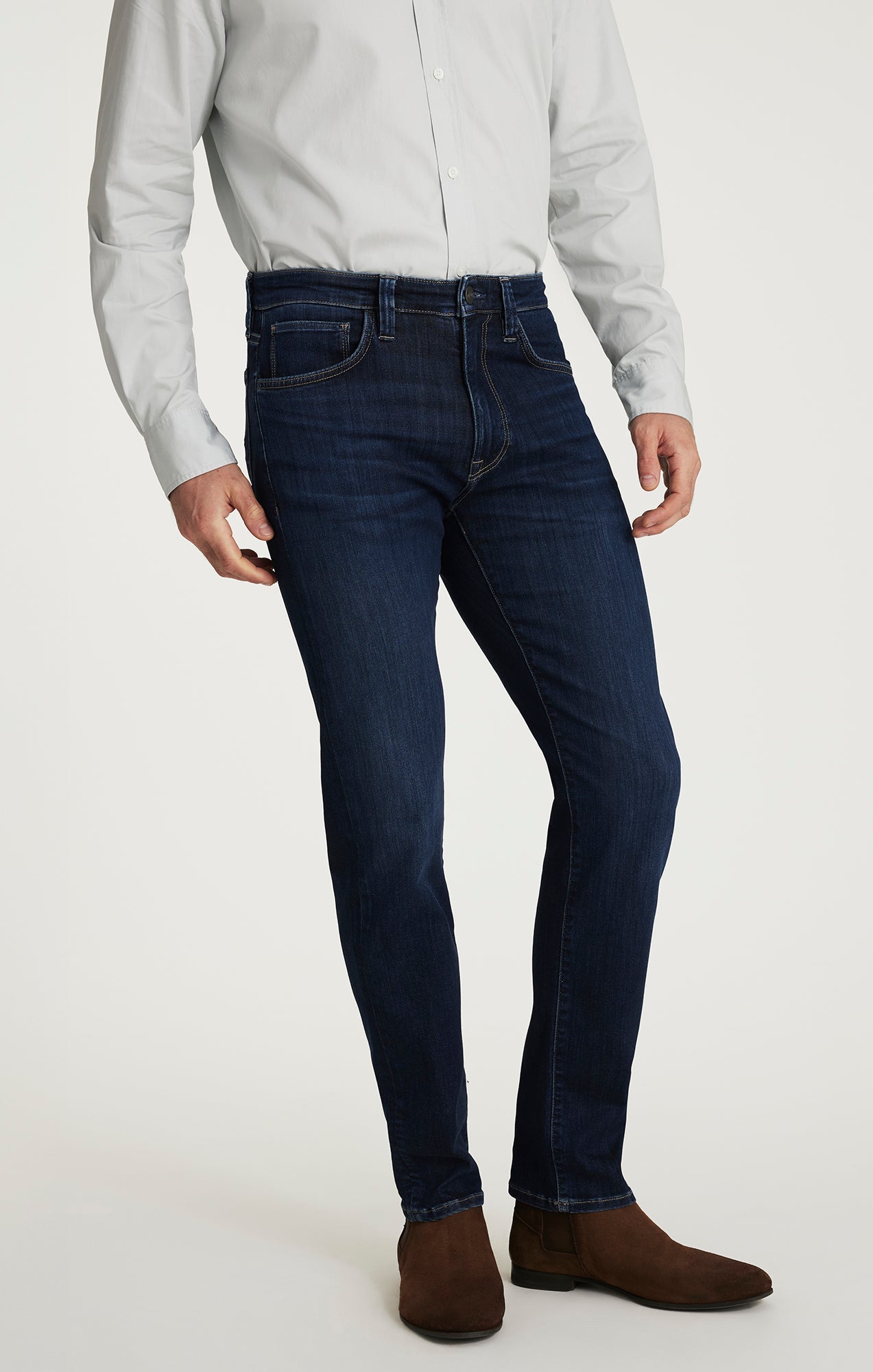 34 Heritage Charisma Relaxed Straight Jeans in Deep Urban