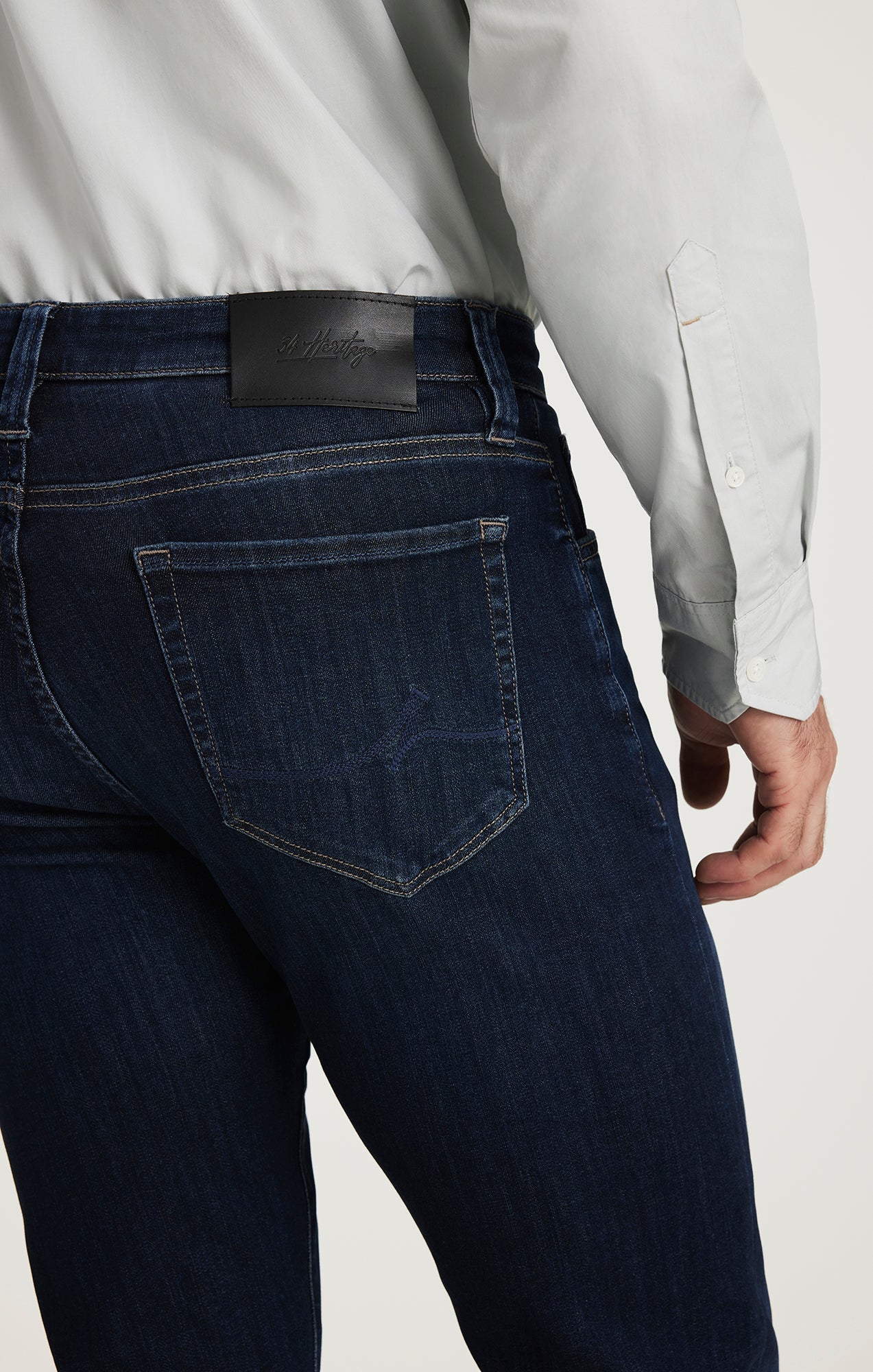 34 Heritage Charisma Relaxed Straight Jeans in Deep Urban