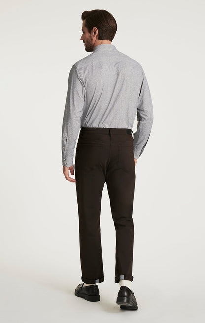 34 Heritage Charisma Relaxed Straight Commuter Pants in Brown