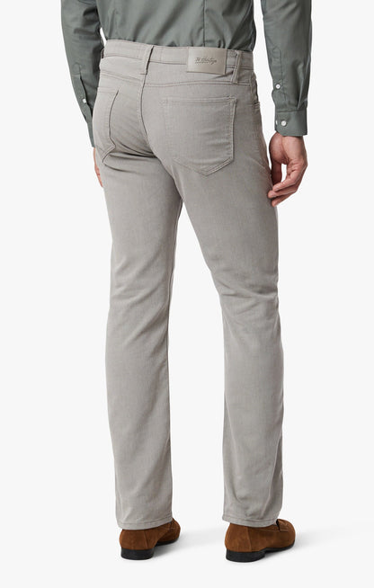 34 Heritage Courage Straight Leg Pants In Brown Refined Twill