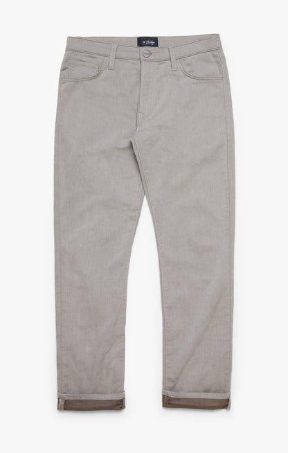 34 Heritage Courage Straight Leg Pants In Brown Refined Twill