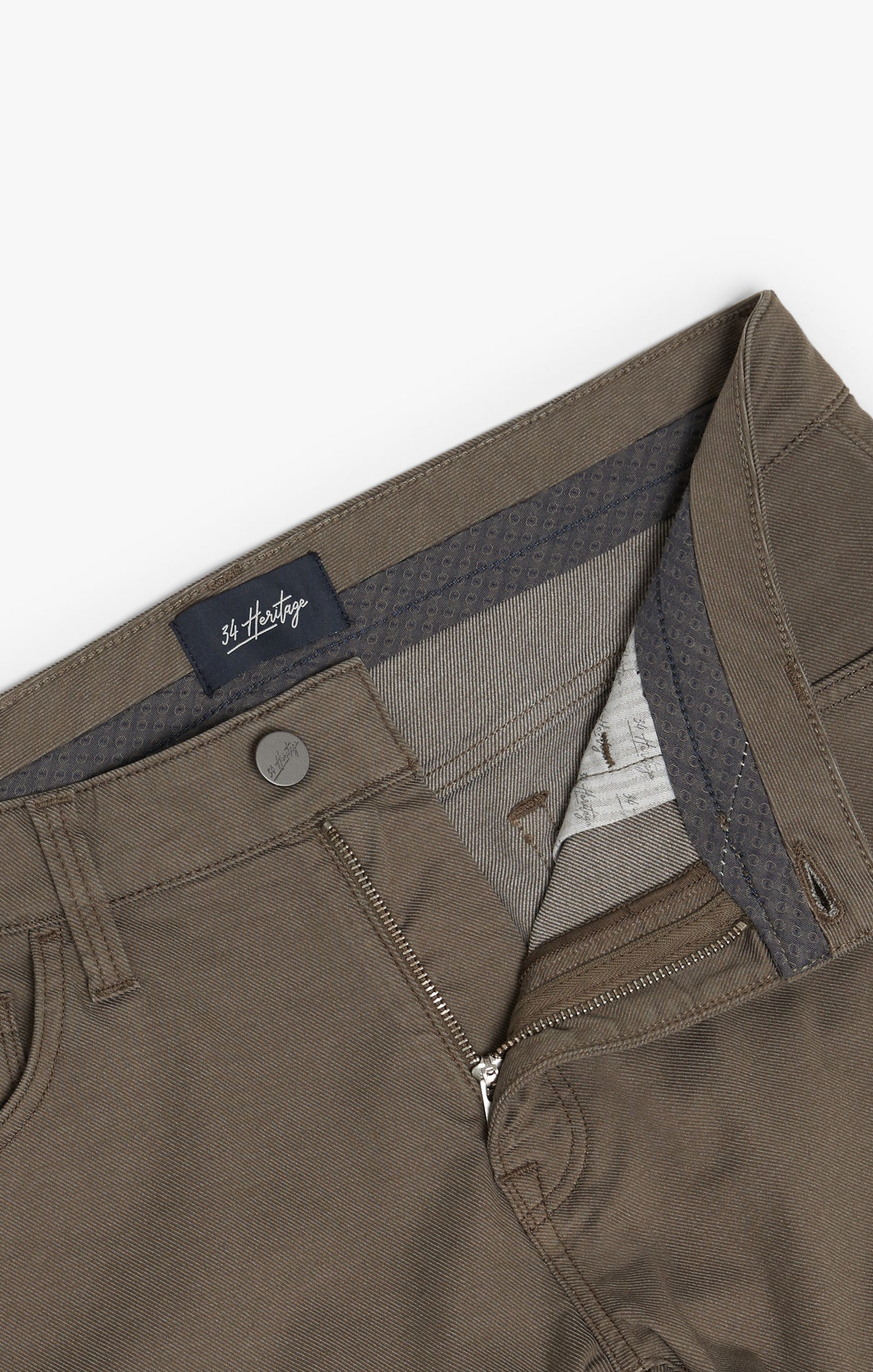 34 Heritage Courage Straight Leg Pants in Canteen Coolmax