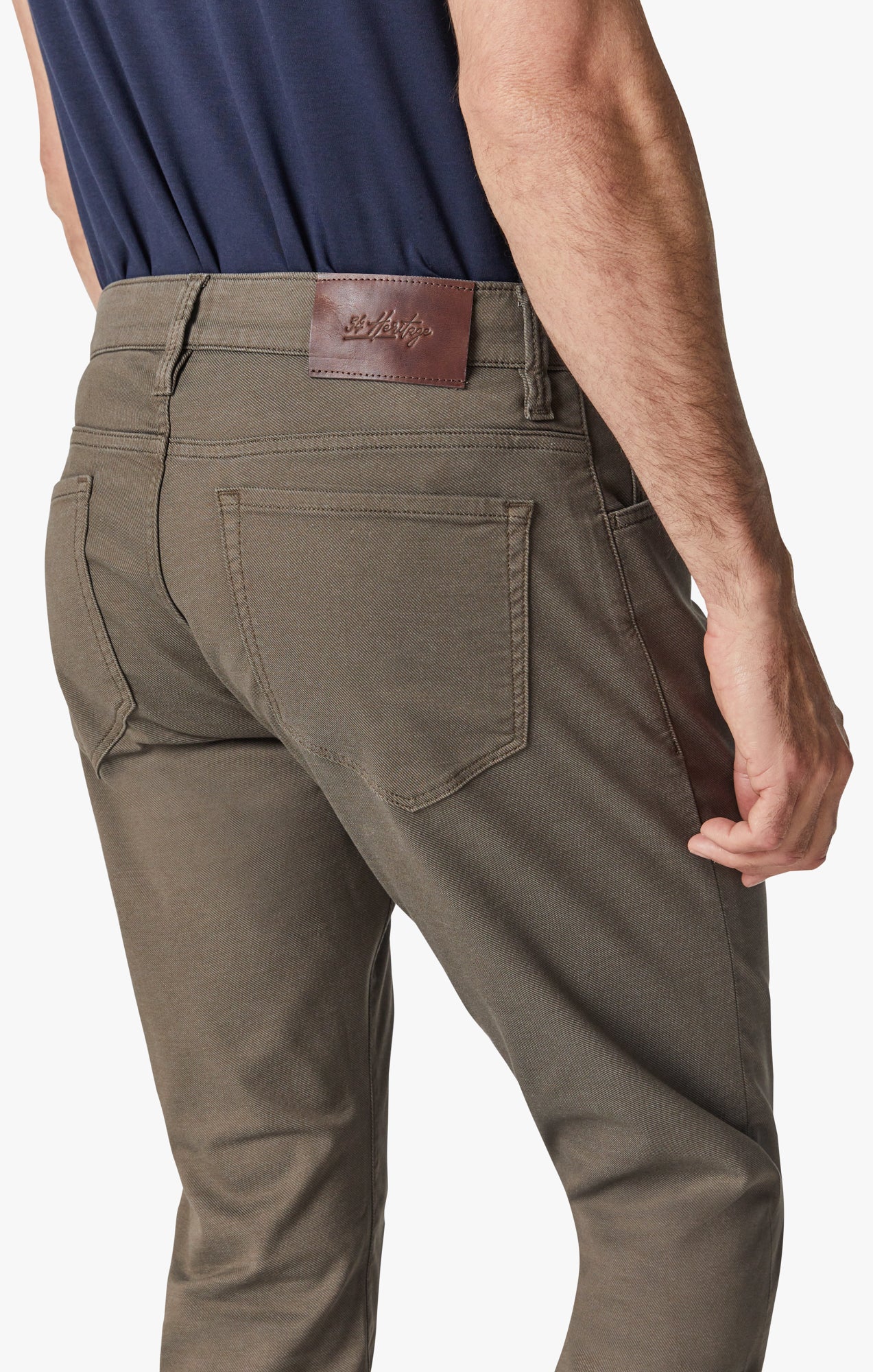 34 Heritage Courage Straight Leg Pants in Canteen Coolmax