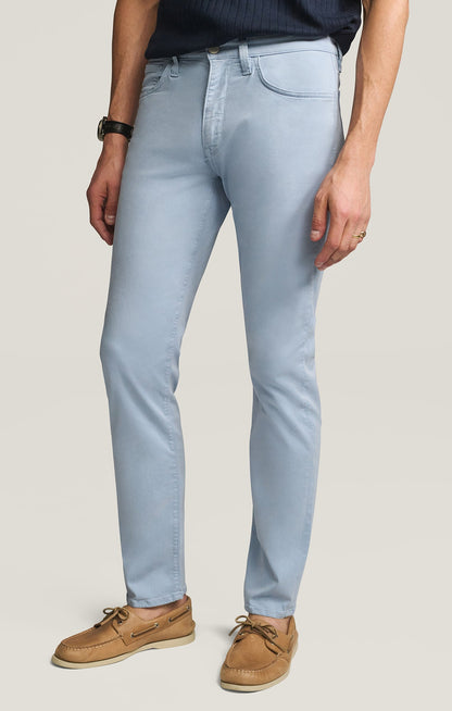34 Heritage Courage Straight Leg Pants in Sky Twill