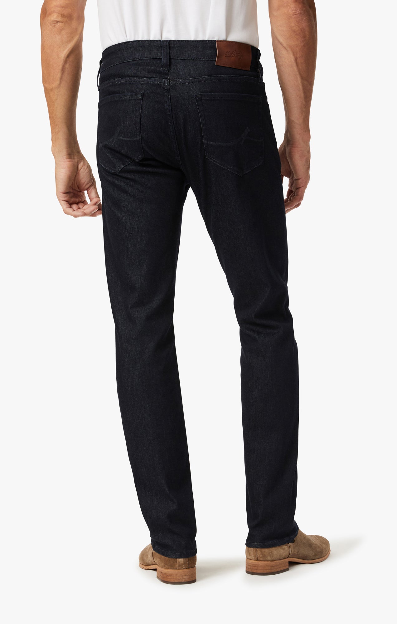 34 Heritage Courage Straight Leg Jeans In Midnight Tonal Urban