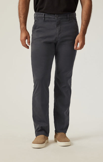 34 Heritage Charisma Relaxed Straight Chinos in Ash Twill