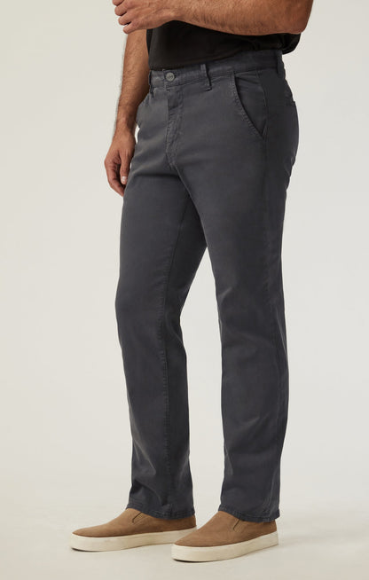 34 Heritage Charisma Relaxed Straight Chinos in Ash Twill