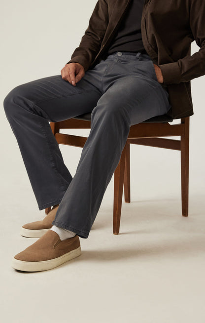 34 Heritage Charisma Relaxed Straight Chinos in Ash Twill
