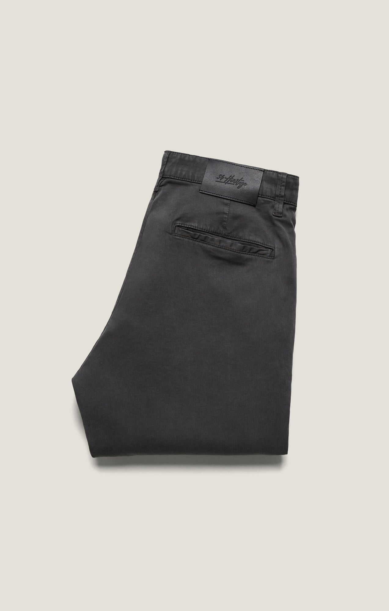 34 Heritage Charisma Relaxed Straight Chinos in Ash Twill