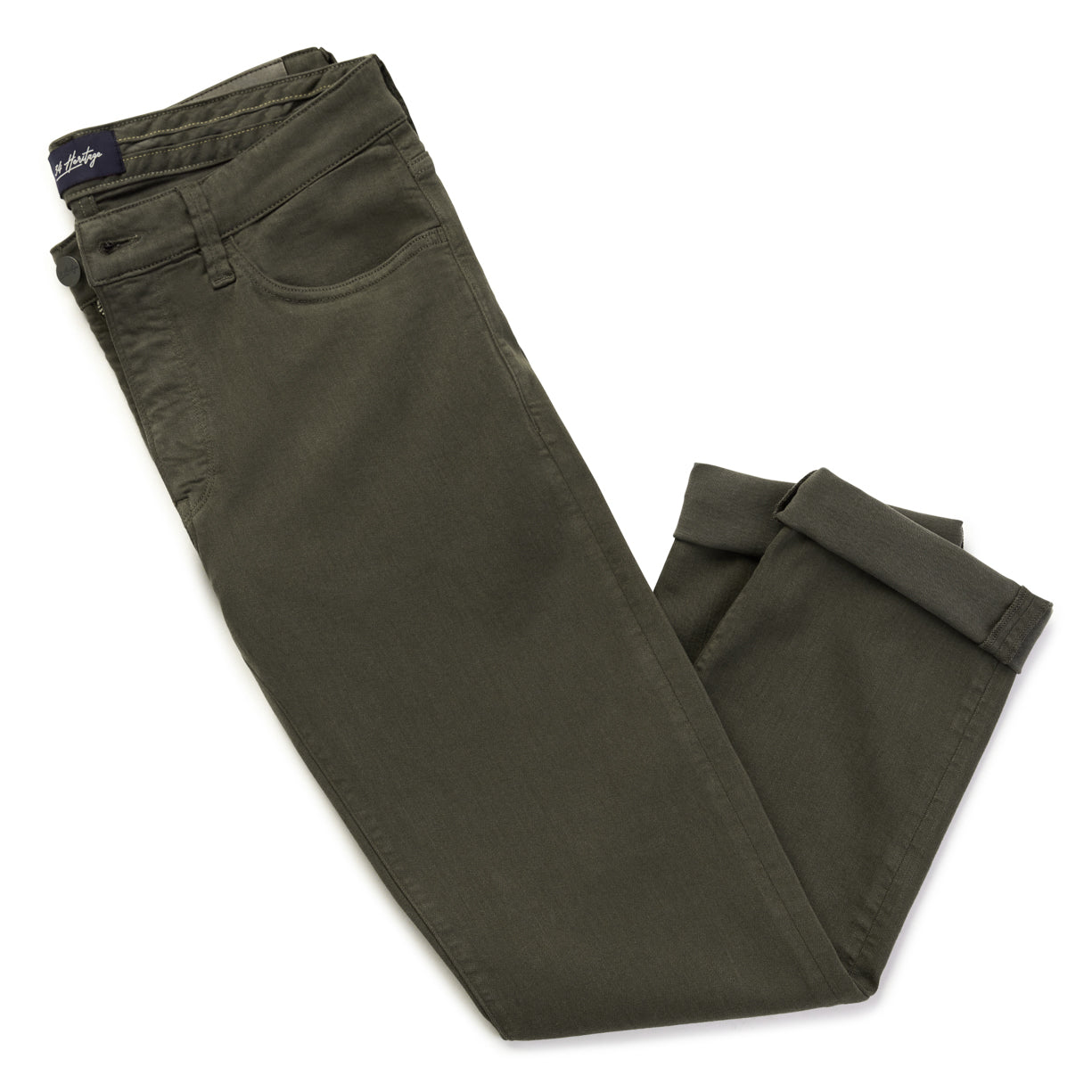 34 Heritage Charisma Classic Fit Pants in Green Comfort