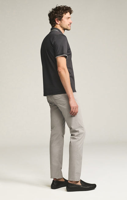 34 Heritage Charisma Relaxed Straight Pants in Cement Twill