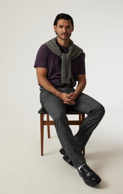 34 Heritage Charisma Relaxed Straight Pants in Grey Elite
