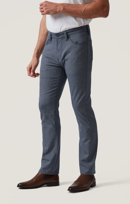 34 Heritage Charisma Relaxed Straight Pants in Navy Fancy