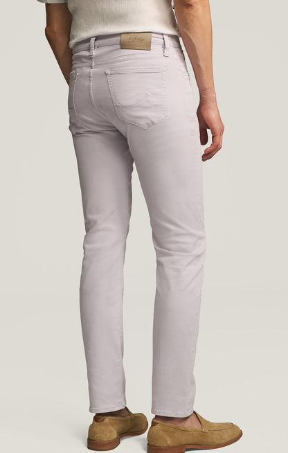 34 Heritage Courage Straight Leg Pants in Lilac Twill